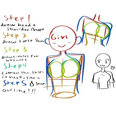 how to draw small boobs|How to Draw Realistic Breasts 